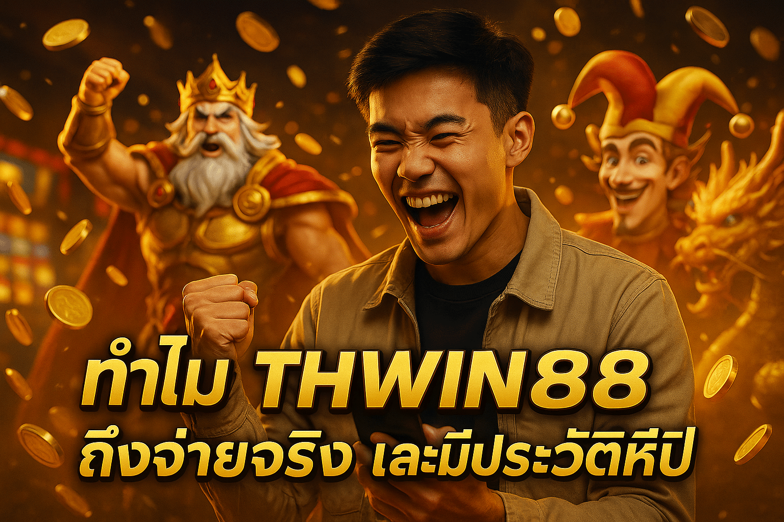 ทำไม THWIN88 ถึงจ่ายจริง และมีประวัติห้าปี