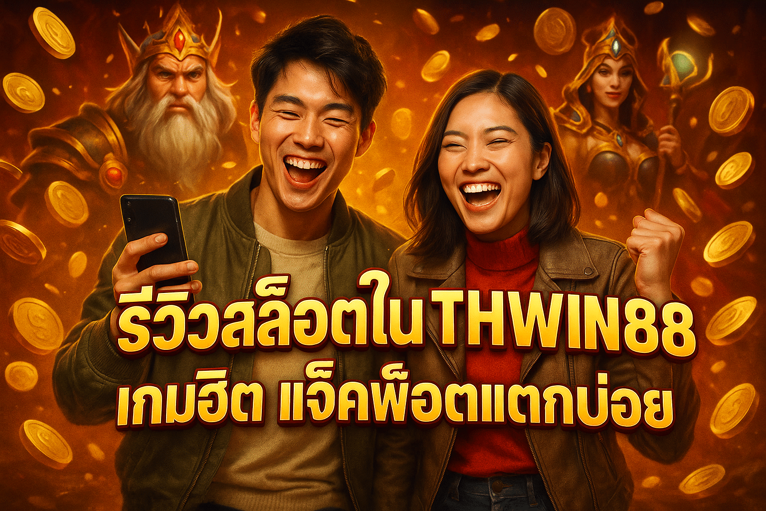 รีวิวสล็อตใน THWIN88: เกมฮิต แจ็คพ็อตแตกบ่อย