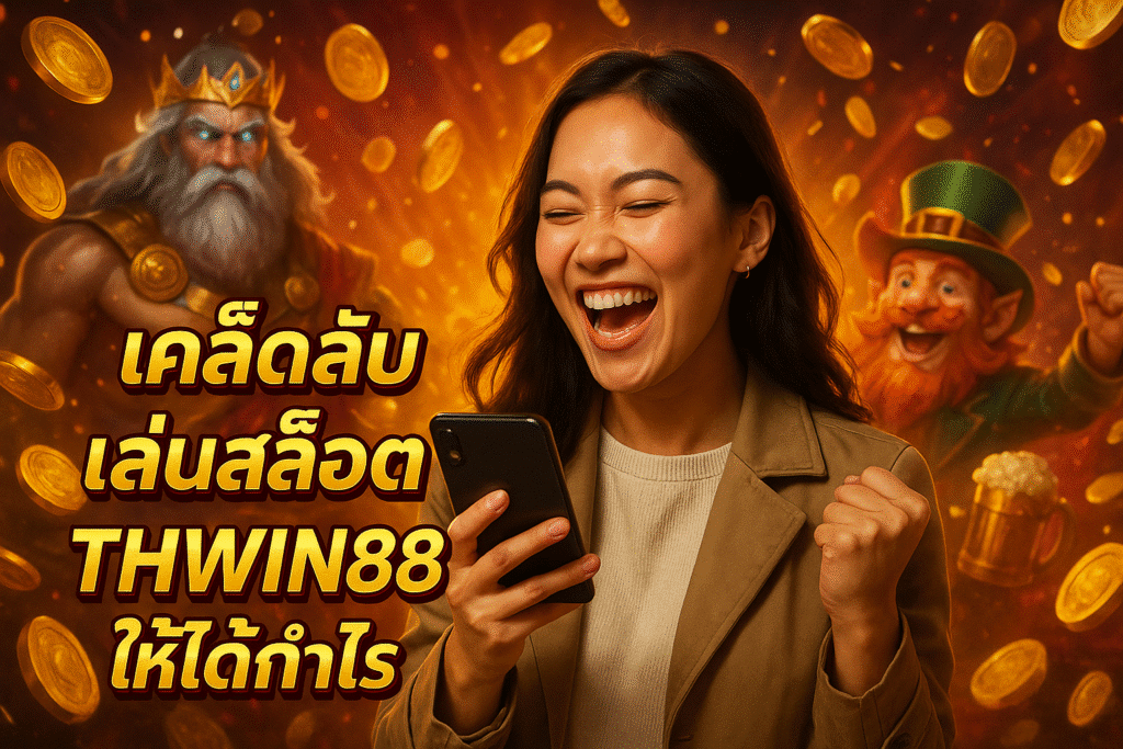 เคล็ดลับเล่นสล็อต THWIN88 ให้ได้กำไร พร้อมข้อควรระวัง