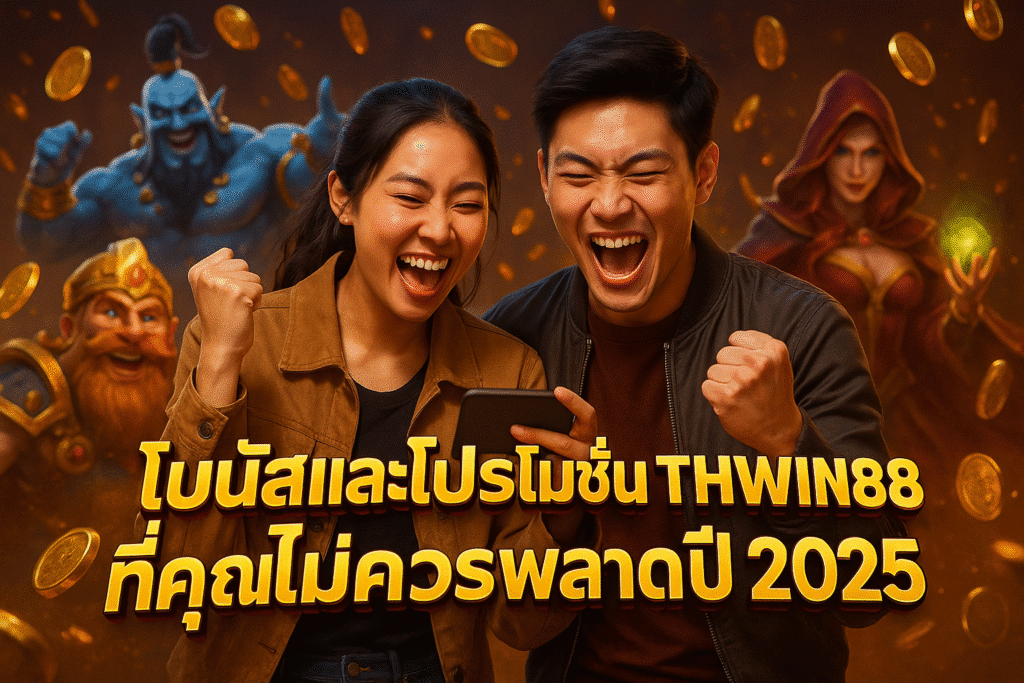 โบนัสและโปรโมชั่น THWIN88 ที่คุณไม่ควรพลาดปี 2025