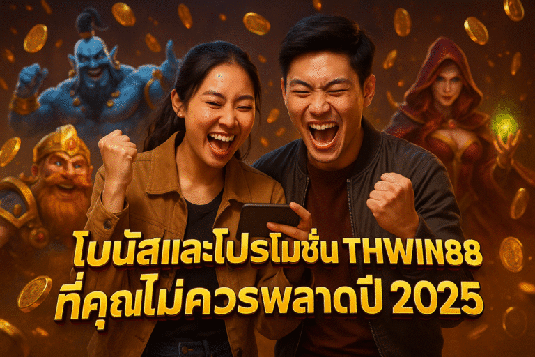 โบนัสและโปรโมชั่น THWIN88 ที่คุณไม่ควรพลาดปี 2025