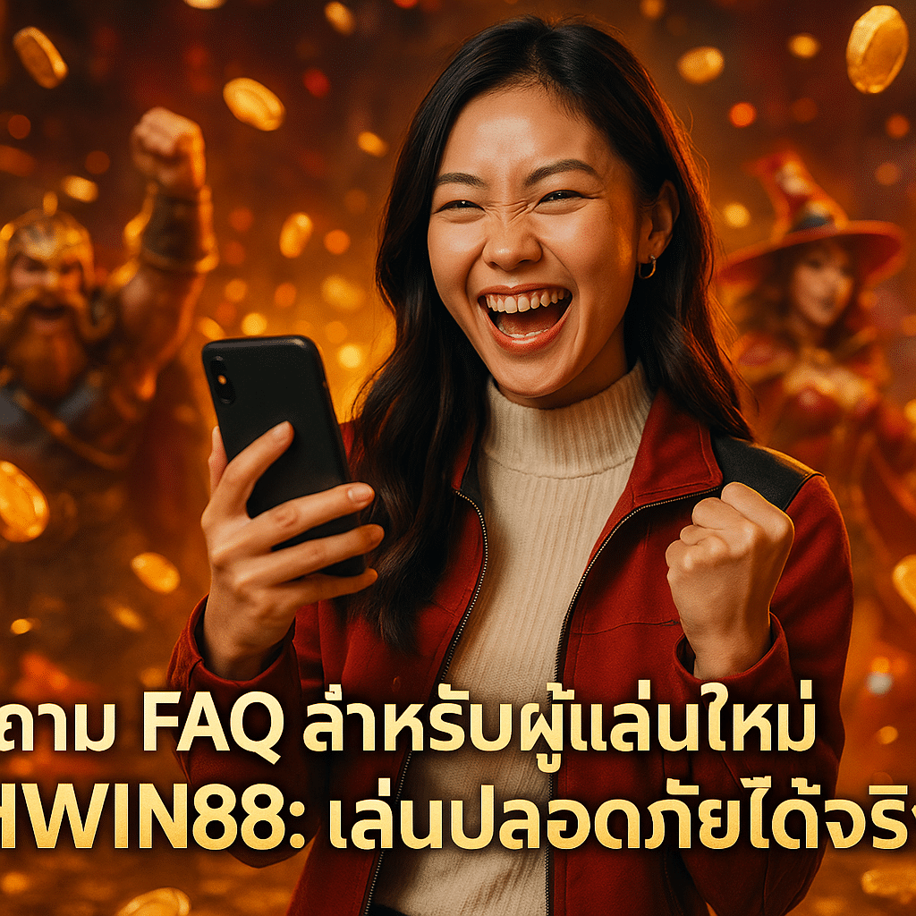 คำถาม FAQ สำหรับผู้เล่นใหม่ที่ THWIN88 เล่นปลอดภัยได้จริง