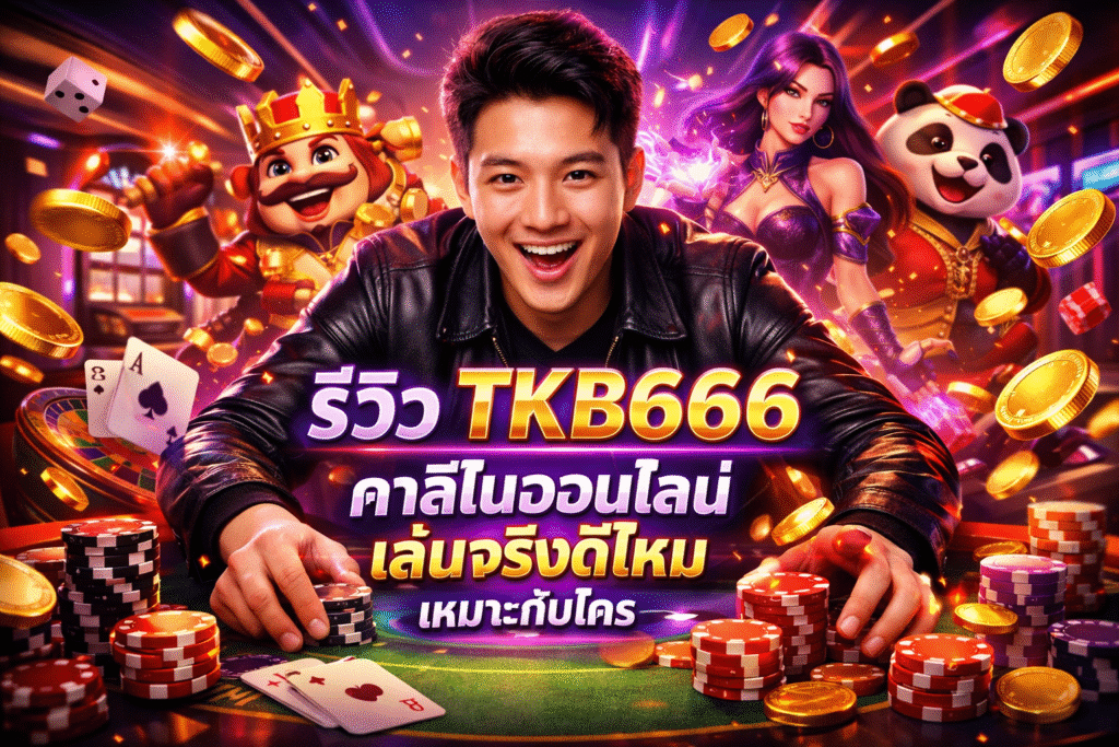รีวิว TKB666 คาสิโนออนไลน์ เล่นจริงดีไหม เหมาะกับใคร