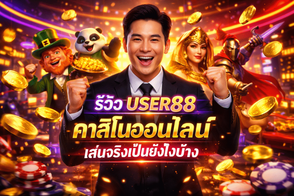 รีวิว USER88 คาสิโนออนไลน์ เล่นจริงเป็นยังไงบ้าง