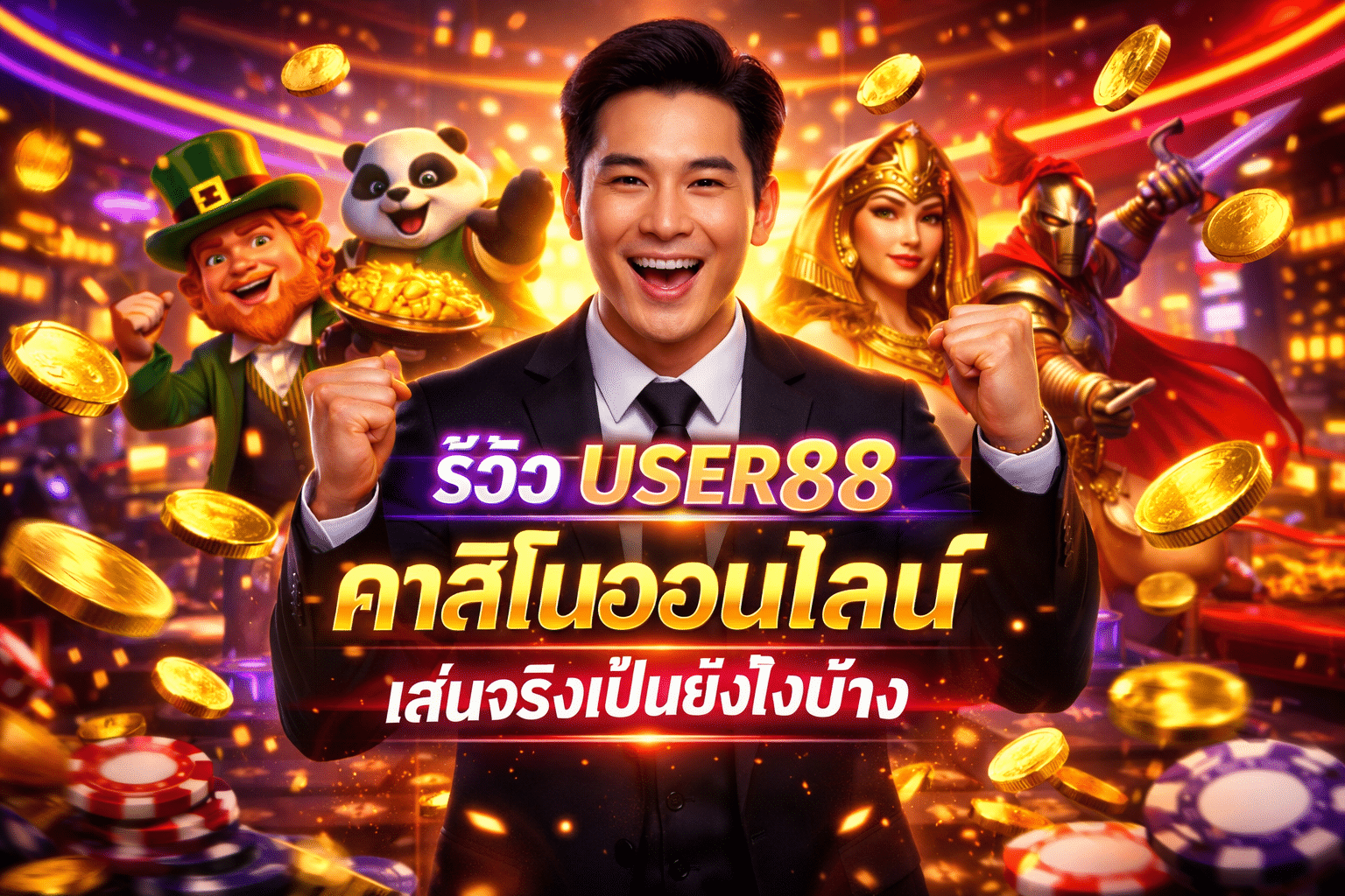 รีวิว USER88 คาสิโนออนไลน์ เล่นจริงเป็นยังไงบ้าง