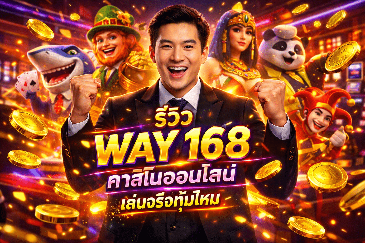 รีวิว WAY 168 คาสิโนออนไลน์ เล่นจริงคุ้มไหม